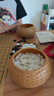 赢八围棋套装五子棋361仿玉棋子学生成人入门仿竹纹棋罐加厚皮革棋盘 实拍图