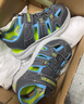 Skechers斯凯奇童鞋男宝宝凉鞋小童包头沙滩鞋魔术贴夏季学步鞋400041N 男童/炭灰色/蓝色/CCBL 24 实拍图