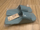 无印良品（MUJI）男女通用 室内用浴室拖鞋 男式女式 洗澡防滑凉鞋一字拖 烟熏蓝色 L 275mm/45码(2.5) 实拍图