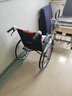 鱼跃 (yuwell)轮椅车H062折叠老人轻便免充气铝合金旅行手推代步车 实拍图