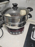 苏泊尔（SUPOR）电蒸锅多功能电热锅32CM电锅多用途锅加厚304不锈钢电蒸锅电煮锅电火锅五档火力 21L 【ZN32YK16】0涂层全钢2200W 实拍图