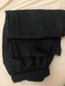 无印良品（MUJI）女式 汉麻 宽版裤 裤子女款 休闲裤阔腿裤长裤女装  25年夏季 黑色 BE1VLA5S M （160/66A） 实拍图