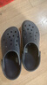 crocs卡骆驰洞洞鞋贝雅卡骆班轻便耐磨一脚蹬休闲鞋|205089 深蓝/辣椒红-4CC 43 (270mm) 实拍图