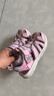 Skechers斯凯奇夏季童鞋女童凉鞋包头护脚透气魔术贴沙滩鞋公主鞋302721L 实拍图
