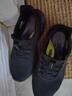 斯凯奇（Skechers）冬季男鞋新款轻便一脚蹬透气网面休闲运动跑步鞋百搭慢跑鞋210281 全黑色/210281-BBK 43 实拍图