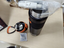 cica儿童保温杯初高中学生高颜值食品级316不锈钢大容量运动水杯子男 黑（吸管+直饮）带提手 700ml 实拍图