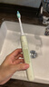 飞利浦（PHILIPS）【肖战推荐】电动牙刷钻石3系 生日礼物 成人情侣款送男生/女友 微泡水流 HX5161/05抹茶绿 实拍图
