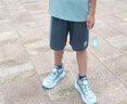 巴布豆童鞋透气儿童运动鞋男童夏季跑鞋103552147绀蓝/水月蓝34 实拍图
