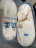 施贝柔月子鞋春夏季厚底孕妇鞋产妇月子拖鞋包跟防滑 40-41码 实拍图