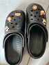 利达妮（TZLDN）洞洞鞋女款2024年最新款外穿防滑防臭厚底eva孕妇包头凉鞋女夏季 酷黑MM球 【6颗装】 40-41 【标准码】 实拍图