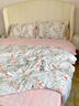 Teenie Weenie小熊床笠款四件套纯棉100%A类全棉双人被套1.5m床套件200*230cm茶语时光-碎花+柔粉 实拍图