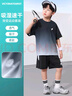 VICTORIATOURIST运动套装儿童夏季速干跑步服足球篮球训练服宽松短袖短裤健身衣 实拍图