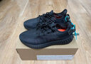 阿迪达斯yeezy350黑天使椰子夏日透气男女时尚运动鞋GX3791UK 45 实拍图