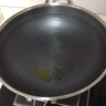 传世家徽（Muceski）不粘锅炒锅316L不锈钢锅炒菜锅具少油烟平底炒锅燃气灶电磁炉通用 316L抗菌不锈钢 内径32外径 34cm 实拍图