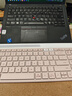 罗技（Logitech）K580无线蓝牙超薄静音键盘 办公键盘笔记本电脑手机Mac平板ipad键盘双模外接键盘薄膜便携多屏家用 超薄键盘-茱萸粉 实拍图