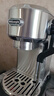 德龙（Delonghi）【国家补贴】咖啡机 半自动咖啡机 小型家用意式泵压式 手动自动奶泡一体系统 EC950.M 银色 实拍图