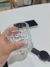 CLITON 玻璃威士忌酒杯 欧式雕花烈酒杯洋酒杯家用水杯玻璃杯套装 2只装 实拍图