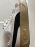 彪马（PUMA）【厚底鞋】增高小白鞋松糕鞋女子休闲板鞋PLATFORM391942 纯白色-黑色-金色-01 38 实拍图