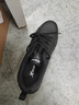 特步（XTEP）男鞋运动鞋男皮面防水休闲鞋耐磨鞋子男耐脏轻便旅游鞋男士跑步鞋 黑灰-条纹【推荐】 40 实拍图