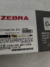 斑马牌（ZEBRA）JJ77按动黑色中性笔0.5mm签字笔商务水笔学生考试刷题专用笔高颜值学习办公文具套装12支 实拍图