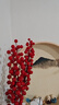 花点馨意冬青发财果仿真花装饰摆件红果新年宵花卉假花餐桌插花6叉2支5189 实拍图
