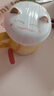 午间陶瓷茶杯带盖过滤泡茶杯办公杯家用水杯茶水分离杯快客杯一壶三杯 御猫办公杯【帝皇黄】小号 实拍图