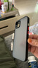形物适用苹果14手机壳 iPhone14保护套 撞色防摔硅胶磨砂半透明升级镜头全包男款女个性简约潮-静夜黑 实拍图