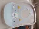 婴儿用品硅胶围嘴宝宝吃饭围兜家用辅食饭兜 太空熊 实拍图