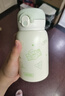 膳魔师（THERMOS）高真空保温杯双饮水杯一盖双用吸管杯直饮杯便携宽杯绳水杯TCKN 实拍图