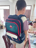 巴布豆小学生书包男3-4-6年级双肩背包男女1-3年级儿童书包英伦风学院 2116墨绿小号1-3年级 实拍图