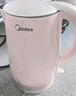 美的（Midea）电热水壶家用电水壶烧水壶 双层防烫 0涂层食品级304不锈钢 1500W快速沸腾 1.7L大容量 HJ1705 实拍图