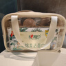 百草园洗漱收纳包大容量化妆包防水收纳袋出差旅行便携式洗漱包双层中号 实拍图