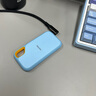 闪迪（SanDisk）2TB Nvme移动固态硬盘（PSSD）E61至尊极速卓越版海天蓝SSD 读速1050MB/s 手机直连笔记本外接硬盘 实拍图