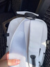 JCZS韩系ins风书包初中女生男小众高颜值痛包高中轻便大容量减负护脊 轻便减负[灰色]送黑耳小狗+黑格 实拍图