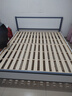 熹琛实木轻奢床1.5米家用双人床现代简约1.2米出租房用2025新款单人床 宝马灰实木床+5CM床垫 1800*2000【送货上门】 实拍图