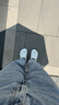 卡骆驰crocs洞洞鞋贝雅卡骆班轻便耐磨一脚蹬休闲鞋|205089 白/深蓝-126 44 (280mm) 实拍图