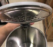 美的（Midea）电水壶热水壶电热水壶304不锈钢无缝内胆双层防烫1.7L大容量1800W烧水壶智能断电SHJ1721 实拍图