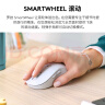 罗技（Logitech）优选系列M650无线蓝牙鼠标 办公蓝牙静音鼠标Mac苹果ipad鼠标人体工学双模鼠标大小手可选男女通用 M650大手型 白L（M750入门款） 实拍图