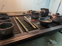锦格黑檀木茶盘家用功夫茶具储水式茶台大号蓄水抽屉式茶托盘排水托盘 雅檀黑檀木经典长52宽34高8cm 实拍图