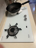 林内（Rinnai）【小蛮腰】家用天燃气灶【家电国家补贴20%】莲花火4.5kW双眼定时灶白色嵌入式一级能效 2E06LT(W) 实拍图