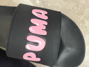 彪马（PUMA）轻盈透气拖鞋一字拖男女夏季休闲凉鞋LEADCAT2.0 387234 黑色-浅粉红-白-02 37 实拍图