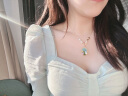 special珍珠项链女士吊坠年轻款锁骨链颈链复古轻奢小众首饰女送女友老婆 时尚金淡水珍珠项链 实拍图