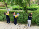 弥鹿（MiDeer）小象电动水枪宝宝400连发安全打水仗儿童呲水玩具六一儿童节礼物 气泡蓝【送背带+电池】 实拍图
