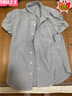 凡客诚品vancl休闲短袖衬衫男 牛津纺 领尖扣 短袖 男款 灰色 S 实拍图