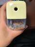 得力（deli）自动进笔削笔机 笔尖5档可调转笔刀大容量屑盒小巧耐摔卷笔刀学生文具毕业生日考试礼物蓝 实拍图