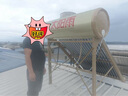 太阳雨太阳能热水器家用 光电两用全自动上水加热160L保热墙6代升级款大水箱18管送+装 实拍图