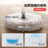 好媳妇旋转拖把38cm2个棉头液压杆双驱动免手洗家用一拖净不锈钢篮 实拍图