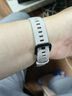 澳浪 华为6/Pro/nfc版运动手环表带 荣耀7/6手环通用替换手腕表带可平价透气硅胶亲肤 海鸥灰 实拍图