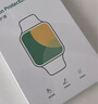 绿联适用苹果手表膜S9/S8/SE2通用Apple iWatch7/6/5/4保护膜41/40mm全覆盖防刮防指纹水凝膜非钢化膜 实拍图