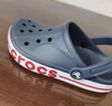 crocs卡骆驰贝雅卡骆班|205089 深蓝/辣椒红-4CC 41/42(260mm)  实拍图